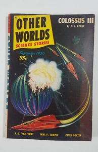 Other Worlds Science Fiction Stories September 1950 Byrne Vogt - Picture 1 of 8