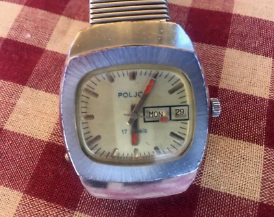 Reloj Pulsera Vintage Poljot 2628H URSS Reparado Foto 1 de 4
