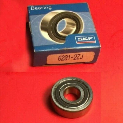 NOS SKF 6201-2ZJ Alternator Bearing-GAS Commutator End ONE PER ORDER - Image 1 of 2