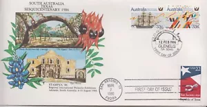 Australia 1986 Sth Aust- Texas Sequicentary 1986 Commemorative cover.Clearance. - Picture 1 of 2