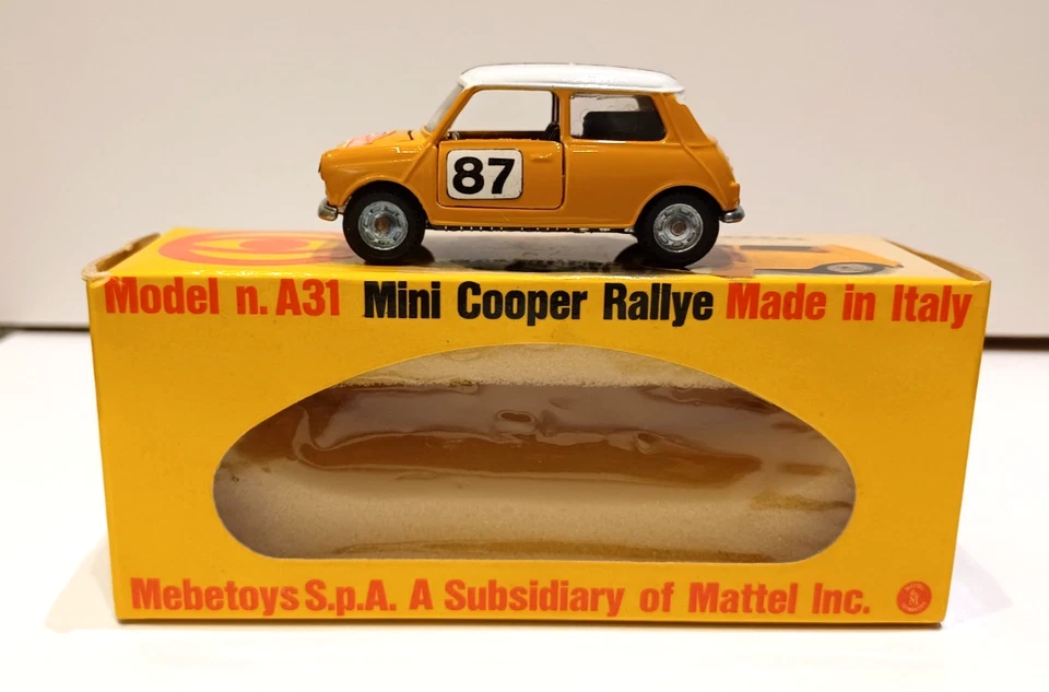 Mebetoys Mini Cooper rallye A31/A28 MINT - BOX - Immagine 1 di 4