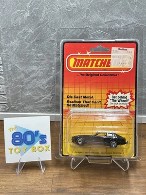Vintage 1983 Matchbox Datsun 280ZX Black Carded RARE - Image 1 of 4