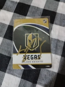 Ryan Reaves Signed Playing Card Vegas Golden Knights - Picture 1 of 1