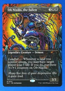 MTG Secret Lair Encyclopedia of Magic Ob Nixilis the Fallen 0015 MYTHIC - Picture 1 of 2