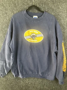 Suéter Adidas San Diego Chargers para Hombres XL Azul NFL Cuello Redondo Pullover - Imagen 1 de 9