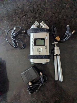 Zoom H4 Multi-Track Recorder - XLR - 1/4 - Podcast Recording - Production - Image 1 of 4