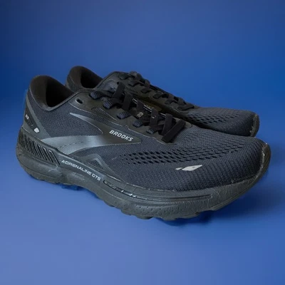 Brooks Adrenaline GTS 23 Running Shoes Sneakers Black W Size 8 Gym Athletic L - Image 1 of 4