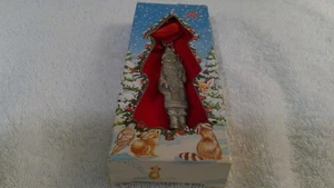 Lindsay Claire Designs, Peltre Fino "Adorno de Santa" En Caja Original. - Imagen 1 de 5