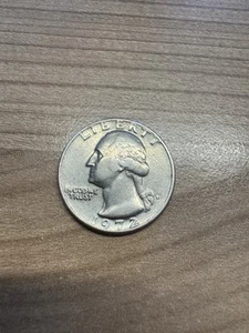 1972 Washington Quarter  - Picture 1 of 2