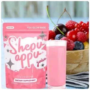 You Glow Babe SHAPE UP SHEPU APPU Juice Powder Mix, 10 Sachets x 15g Each - Picture 1 of 6