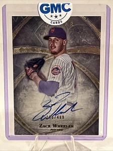 Topps Five Star 2014 - Autógrafos Zack Wheeler #FSA-ZW/499 (AU) - Imagen 1 de 2