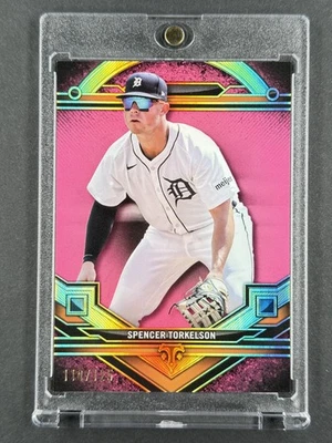 Spencer Torkelson #/125 Tourmaline 2024 Topps Triple Threads Card Tigers - Image 1 of 2