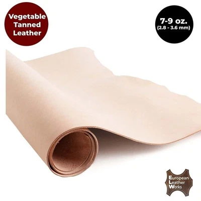 European Leather Work 7-9 oz (2.8-3.6 mm) Vegetable Tanned Pre-Cut Leather - Image 1 of 4