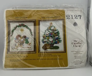The Creative Circle Kit 2127, “A Christmas Fantasy” - Embroidery Kit - Picture 1 of 2
