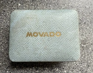 Vintage Genuine Movado Wristwatch Box - Picture 1 of 4