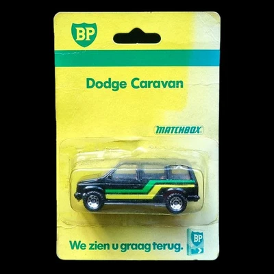 Vintage Matchbox No.68 Dodge Caravan BP New In Packet, Model Car - Image 1 of 3