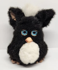 Furby Emoto-Tronic 2005 ojos azules carbón Tiger Electronics funcionando ver video  - Imagen 1 de 15
