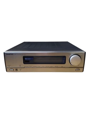 Amplificador Sintonizador Estéreo Onkyo Vintage R-05 AM/FM con Super Bajo - ¡PROBADO! Foto 1 de 4