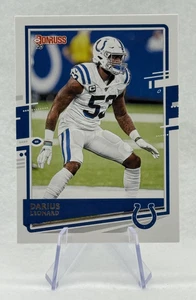Darius Leonard 2020 Panini Donruss #119 Indianapolis Colts - Picture 1 of 2