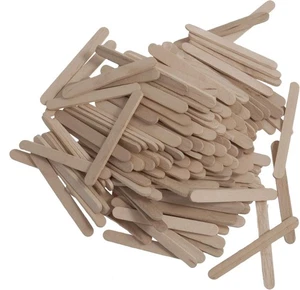 Trimits Craft Wooden Lolly Pop Sticks, Mini, Pack of 300, Wood, Natural, 55...  - Picture 1 of 2