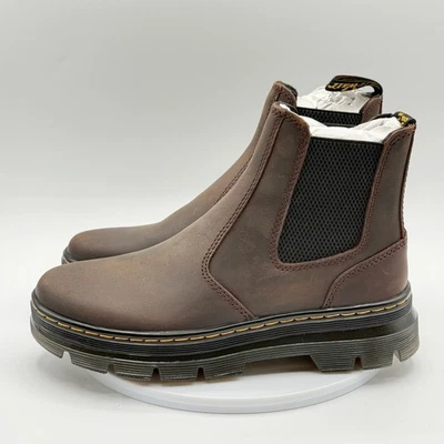 Botas Chelsea Dr Martens Embury Talla 6 Mujer Crazy Horse Marrón Nuevas en Caja Foto 1 de 4
