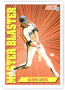 Glenn Davis Score Sports #405 Béisbol Astros de Houston - Imagen 1 de 2