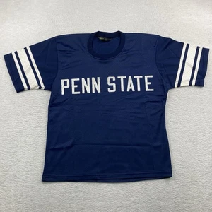 Vintage Penn State Practice Jersey Mens Medium Navy Blue 80s Mesh Football - Picture 1 of 6