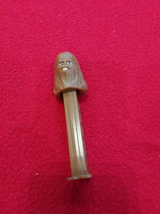 STAR WARS CHEWBACCA Vintage PEZ Dispenser Made in SLOVENIA 1997 Patent 4,966,305 - Picture 1 of 9