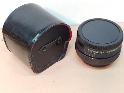 Promaster 2X Teleconverter Lens FD Mount for Canon 35mm film camera #8400c - Image 1 of 4