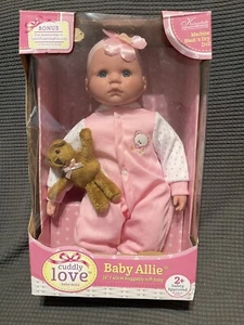 Kingsgate Cuddly Love Baby Allie 16" Huggably Soft & Lovable Baby Doll Ages 2+ - Picture 1 of 5