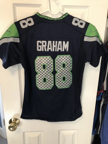 Jimmy Graham Seattle Seahawks Nike Youth Jersey Size Medium Cover