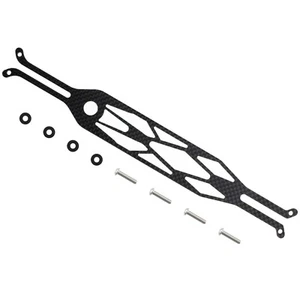 Cubierta superior superior de fibra de carbono de fibra de carbono de radiocontrol 1/10 para actualizaciones de chasis Tamiya TT-02 TT-02B - Imagen 1 de 5
