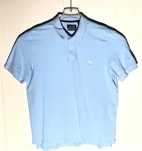Chaps Men's Polo Shirt - Size L - Color Baby Blue - 100% Cotton - Picture 1 of 4