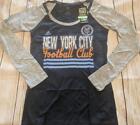 T-shirt femme à manches longues LZ ADIDAS petit New York City FC NEUF T36