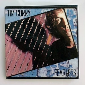 Vintage 1979 TIM CURRY A&M promo button 2-1/8" pin Fearless badge Rocky Horror - Picture 1 of 2