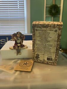 Boyds Wee Folkstone "Remembrance Y. Angelflyte" #36004 Shelf Sitter Time Flies