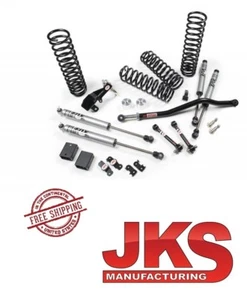 JKS JSPEC™ 2.5" Lift Kit Suspension System for 07-18 Jeep Wrangler JKU 4 Door - Picture 1 of 5
