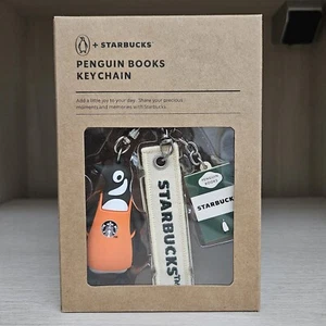 Starbucks korea 2024 PenguinBooks Keychain - Picture 1 of 7