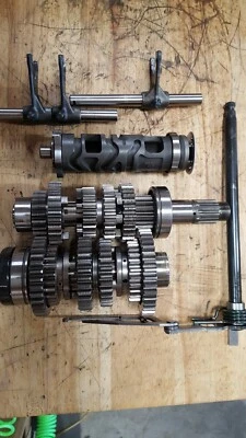 Kawasaki Ninja 250R 1995-2007 transmisión completa con componentes de cambio marchas Foto 1 de 4