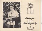  Vintage “Bar Matzvah Gift Thank You" real photo card from Robert c1940 
