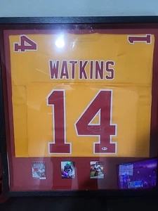 Sammy Watkins Signed Kansas City Chiefs Jersey (Beckett COA Q54705) - Picture 1 of 6