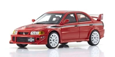 Kyosho Original escala 1:43 Mitsubishi Lancer Evolution VI TME rojo - KSR43116R Foto 1 de 4