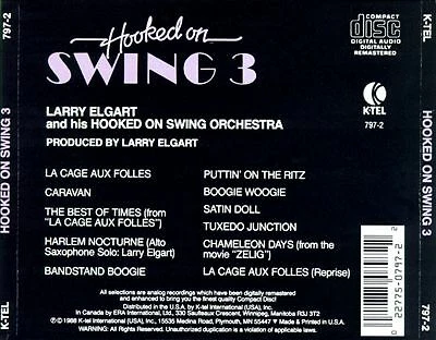 Larry Elgart & His Hooked on Swing Orchestra - Hoo... (CD 1998) - Image 1 of 1