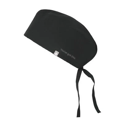 Gorra Médica Unisex Clásica Moderna FIGS - Negra 'You've got This', Talla Única Foto 1 de 4