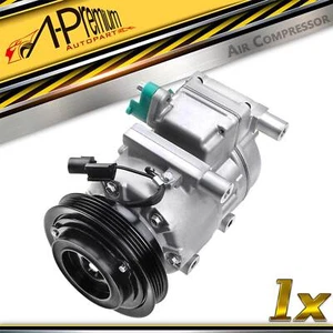 A-premium A/C Compressor w/ 4-Groove Pulley for Hyundai Elantra 07-12 L4 2.0L - Picture 1 of 9