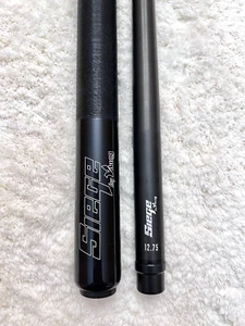 Viking Gloss Black Pool Cue w/ 12.75mm Siege High Performance Carbon Shaft - Picture 1 of 11