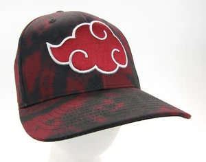 Naruto Red Tie Dye Akatsuki Cloud Snapback Hat - Adjustable NWT - Picture 1 of 7