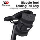 WEST BIKING Mini Fahrrad Satteltasche tragbar Fahrrad Werkzeug Kit Aufbewahrungstasche Hecktasche