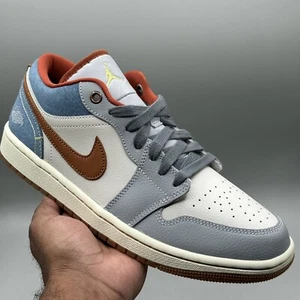 Nike Air Jordan 1 Low Women Size 10 Denim Phantom FZ5045-091 (8.5 Mens) - Picture 1 of 10