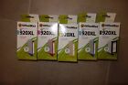 Lot Of 5 Office Max Hp 920Xl/Hp 920 Single Ink Cartridges (Remanufactured)